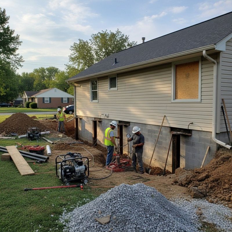Home Foundation Repair in West Suffield, CT