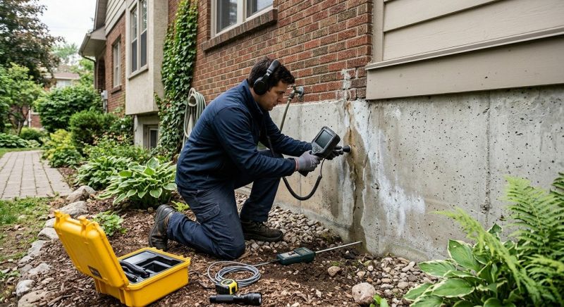 Leaking Foundation Repair in Ellington, CT