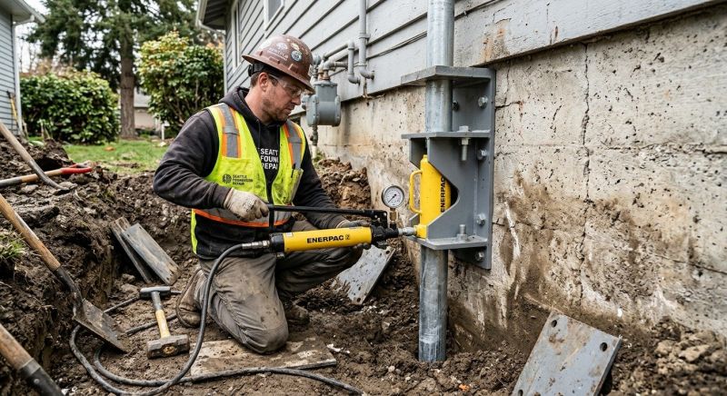 Settling Foundation Service in Cromwell, CT