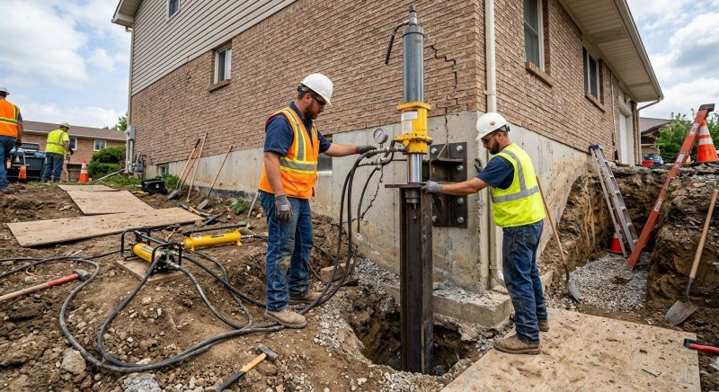 Settling Foundation Service in Southwick, MA