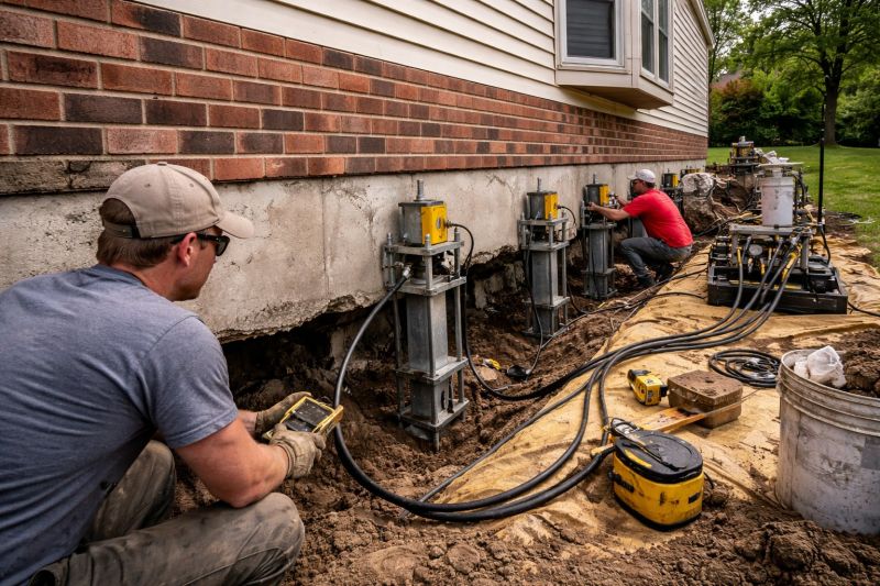 Settling Foundation Service in Sturbridge, MA