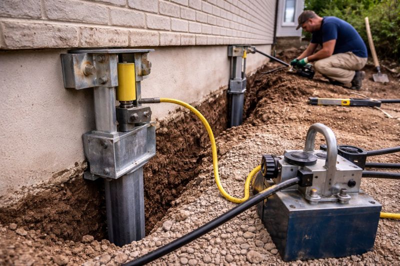 Sinking Foundation Repair in Coventry, CT