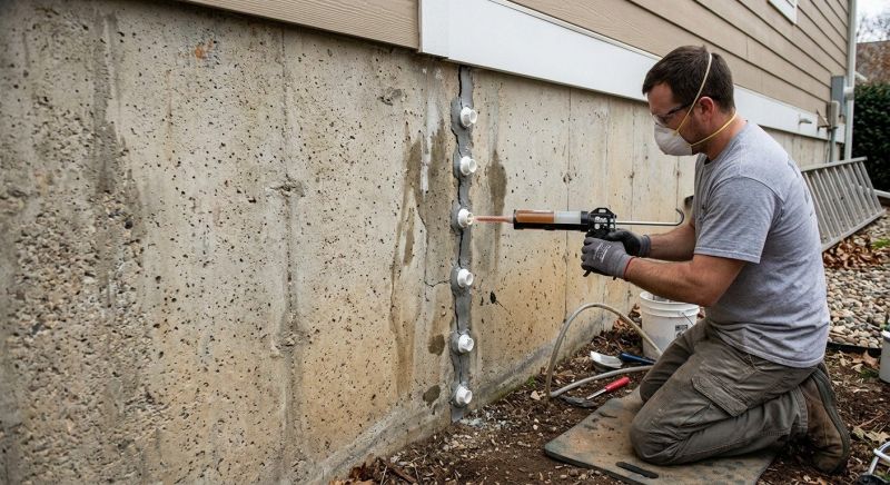Structural Crack Repair in Ellington, CT