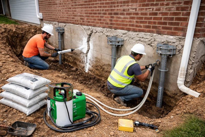 Structural Foundation Repair in Eastford, CT