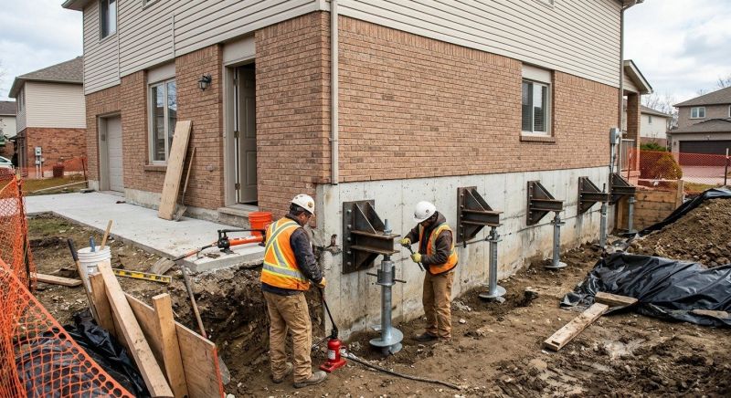 Structural Foundation Repair in Storrs Mansfield, CT