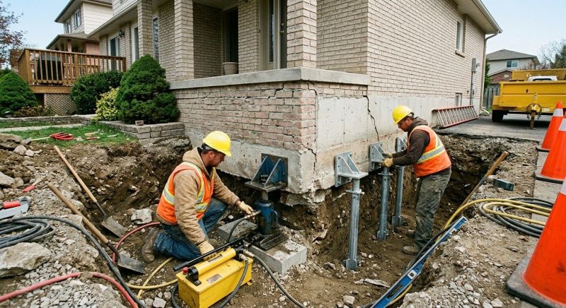 Structural Foundation Repair in West Springfield, MA