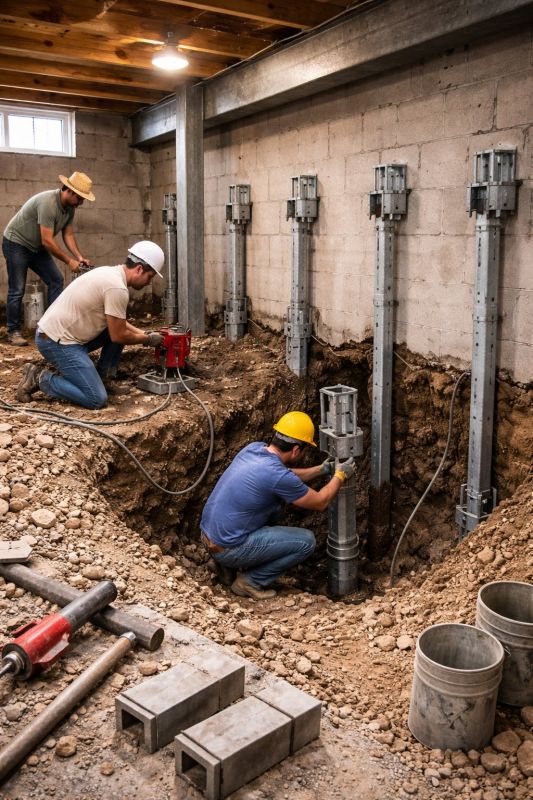 Structural Underpinning in Ellington, CT
