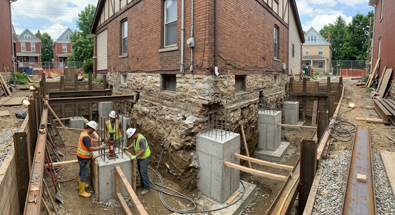 Structural Underpinning in Ellington, CT