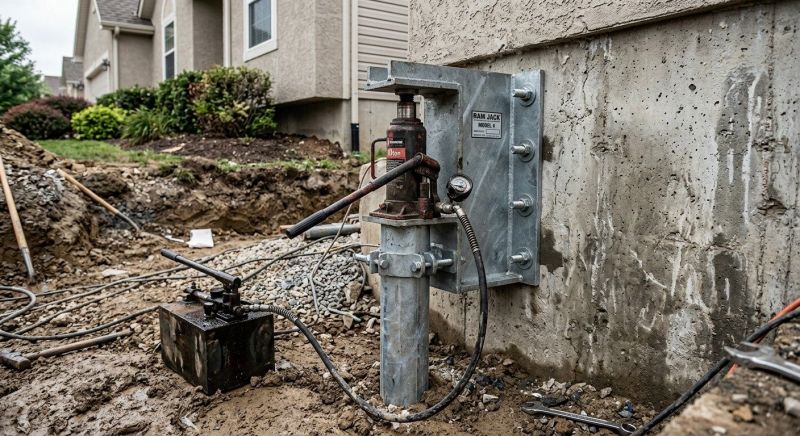 Foundation Pier Leveling